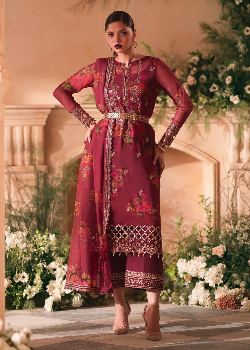 Vasal Luxury Chiffon Collection '24 by Charizma | VSL5-08 - Image 6