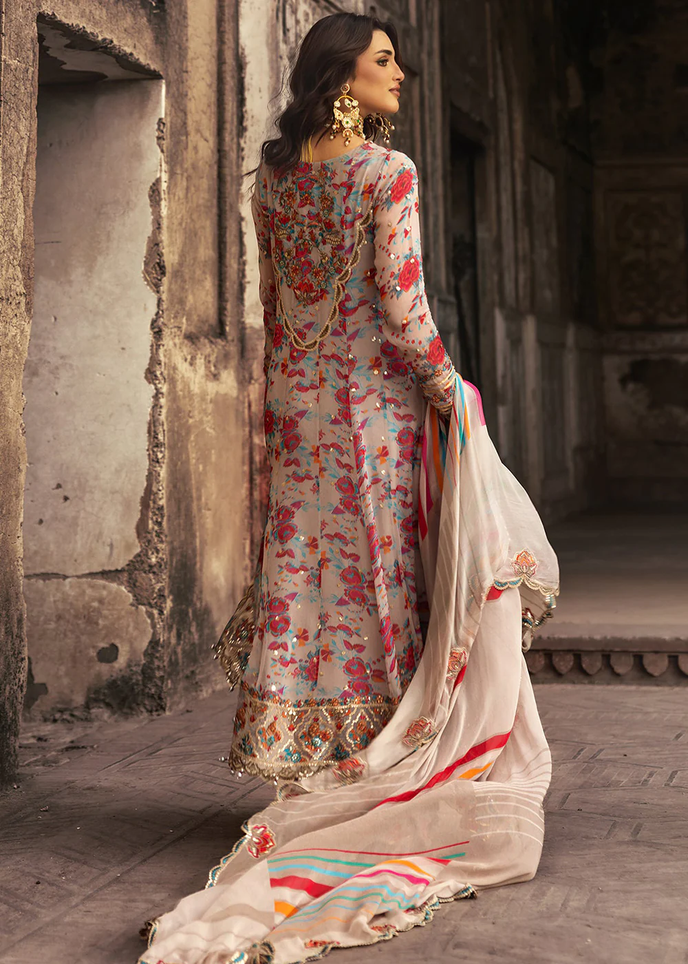 Vasal Luxury Chiffon Collection '25 by Charizma | VSL25-08 - Image 3