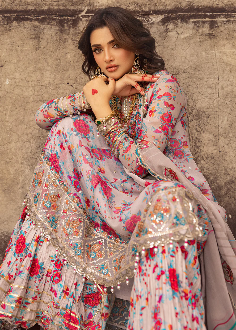 Vasal Luxury Chiffon Collection '25 by Charizma | VSL25-08 - Image 4