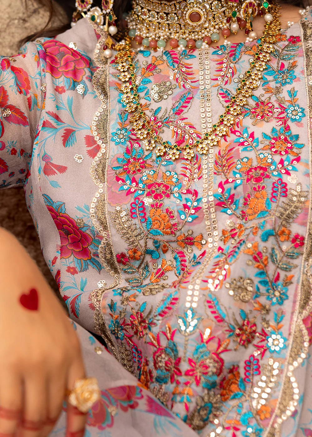 Vasal Luxury Chiffon Collection '25 by Charizma | VSL25-08 - Image 5