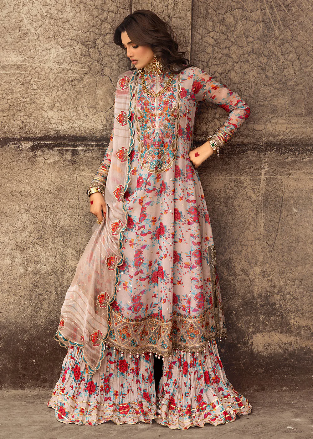 Vasal Luxury Chiffon Collection '25 by Charizma | VSL25-08 - Image 9