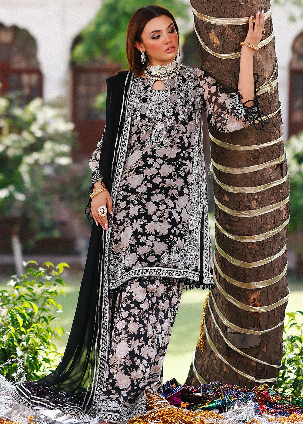 Vasal Luxury Chiffon Collection '25 by Charizma | VSL5-15 - Image 4