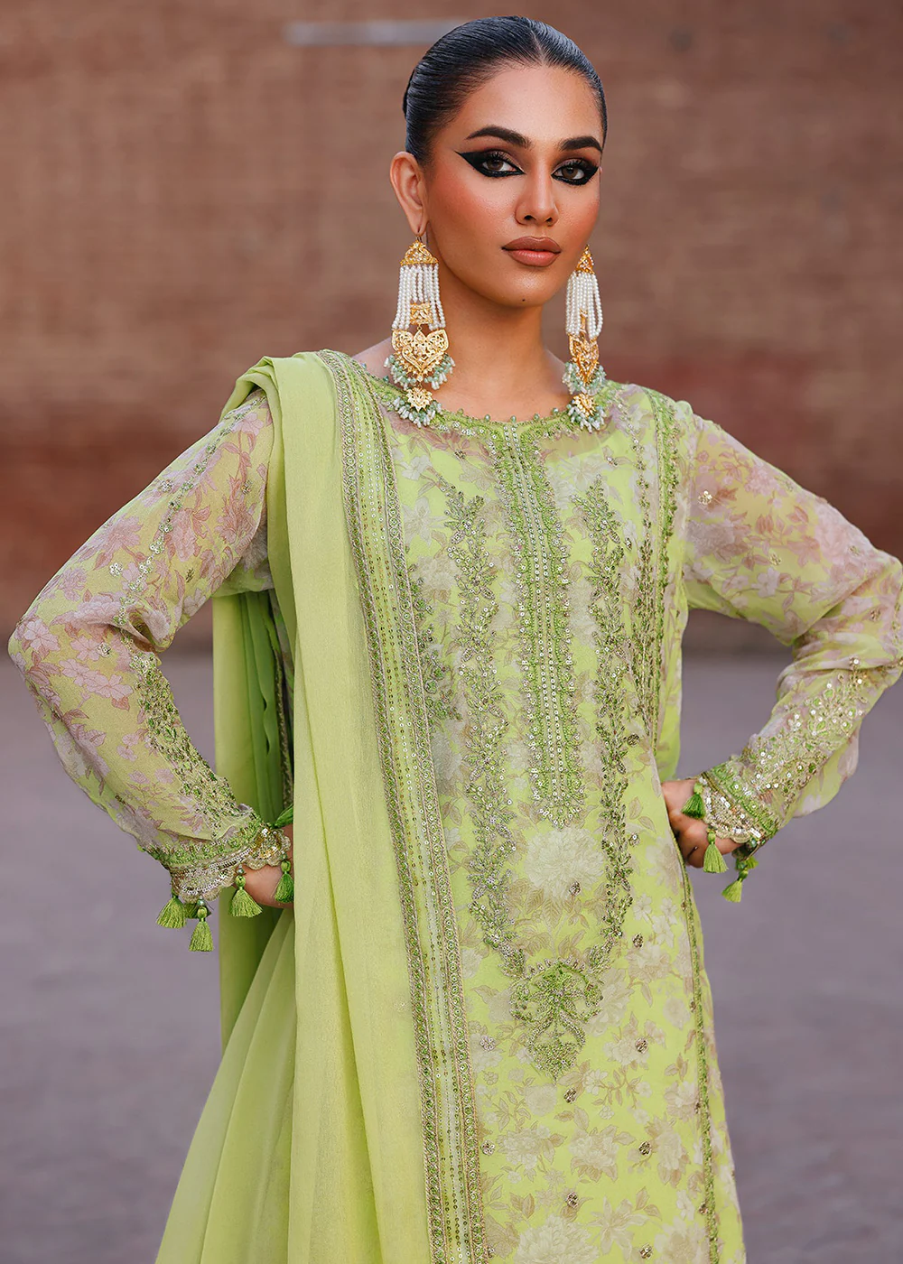 Vasal Luxury Chiffon Collection '25 by Charizma | VSL5-18 - Image 2