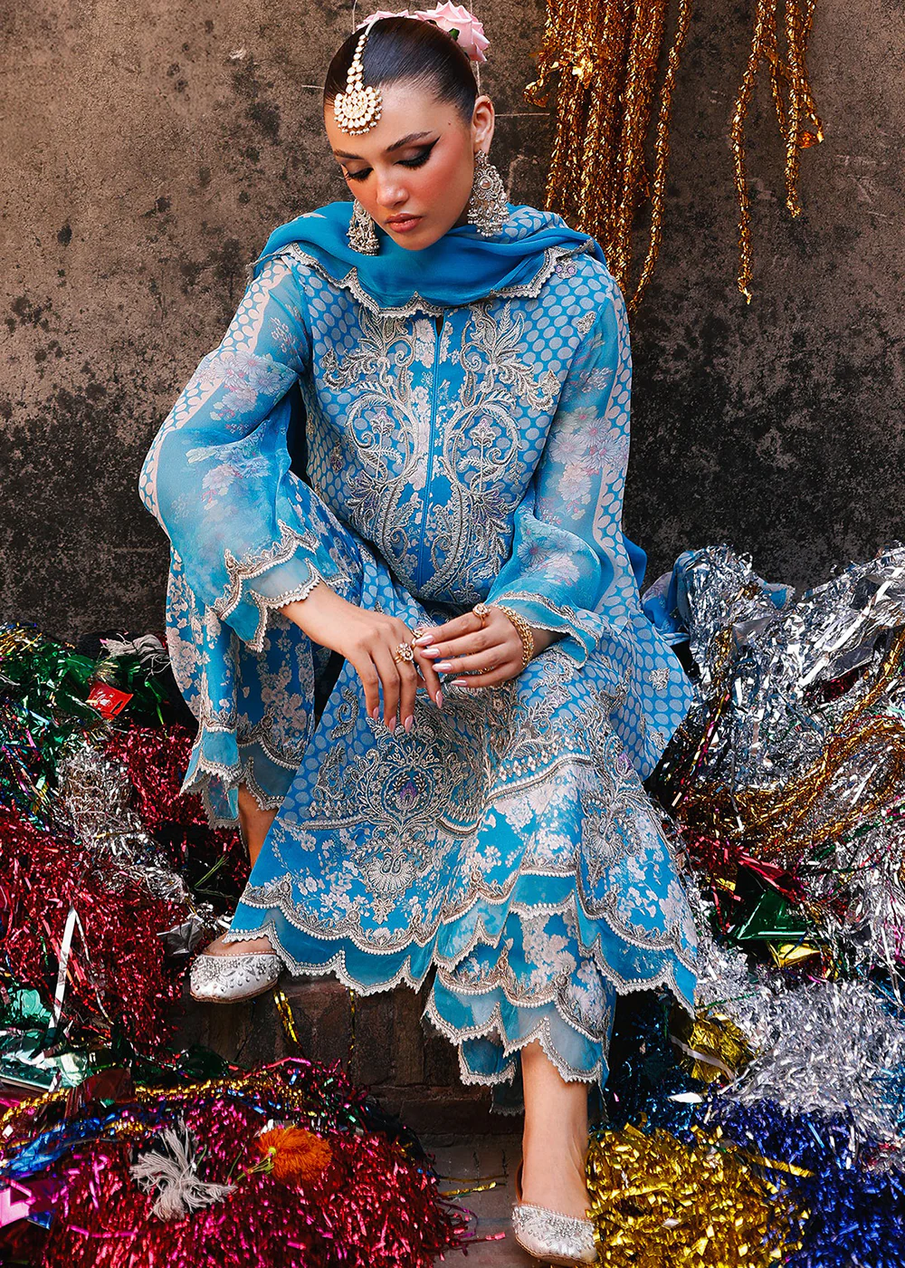 Vasal Luxury Chiffon Collection '25 by Charizma | VSL5-20 - Image 4