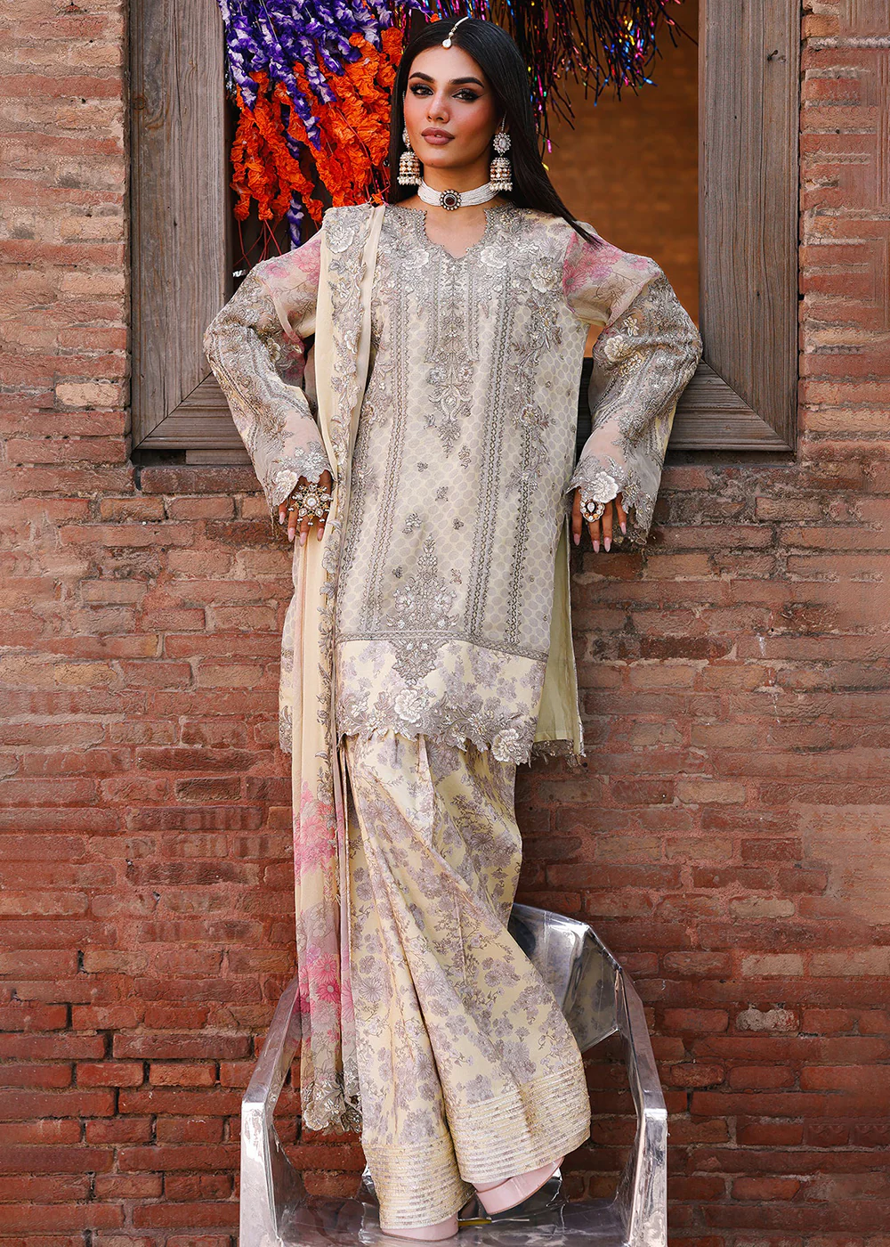 Vasal Luxury Chiffon Collection '25 by Charizma | VSL5-21