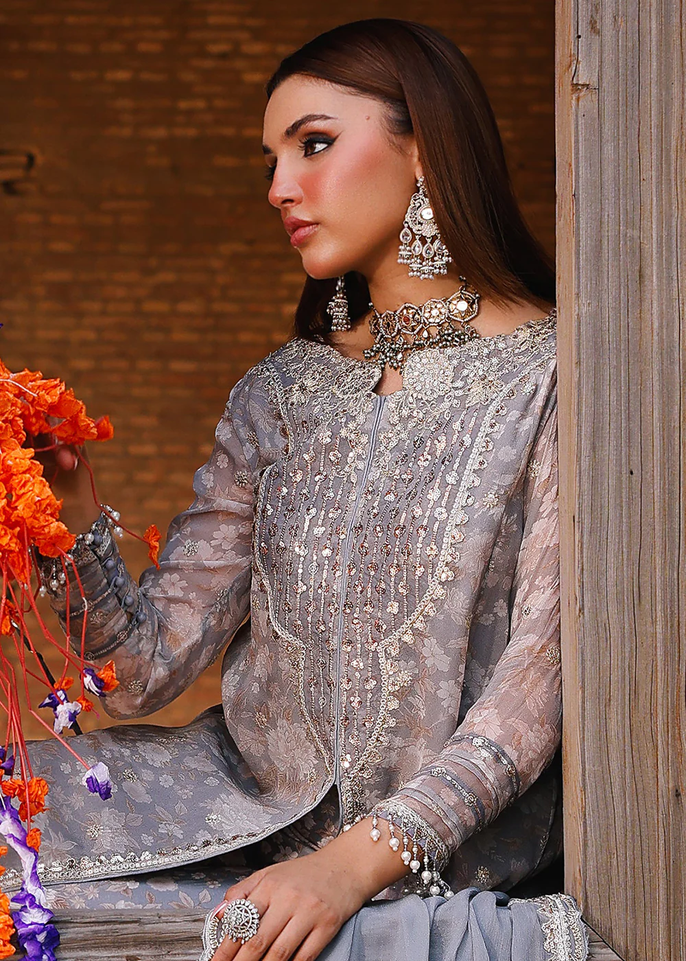 Vasal Luxury Chiffon Collection '25 by Charizma | VSL5-22 - Image 4