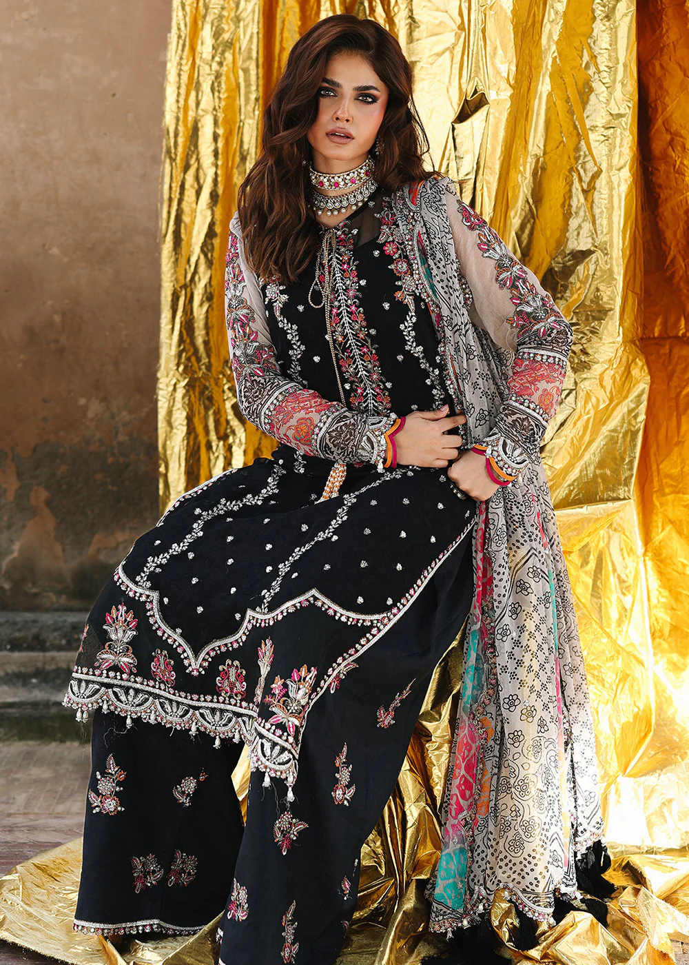 Vasal Luxury Chiffon Collection '25 by Charizma | VSL5-24 - Image 3
