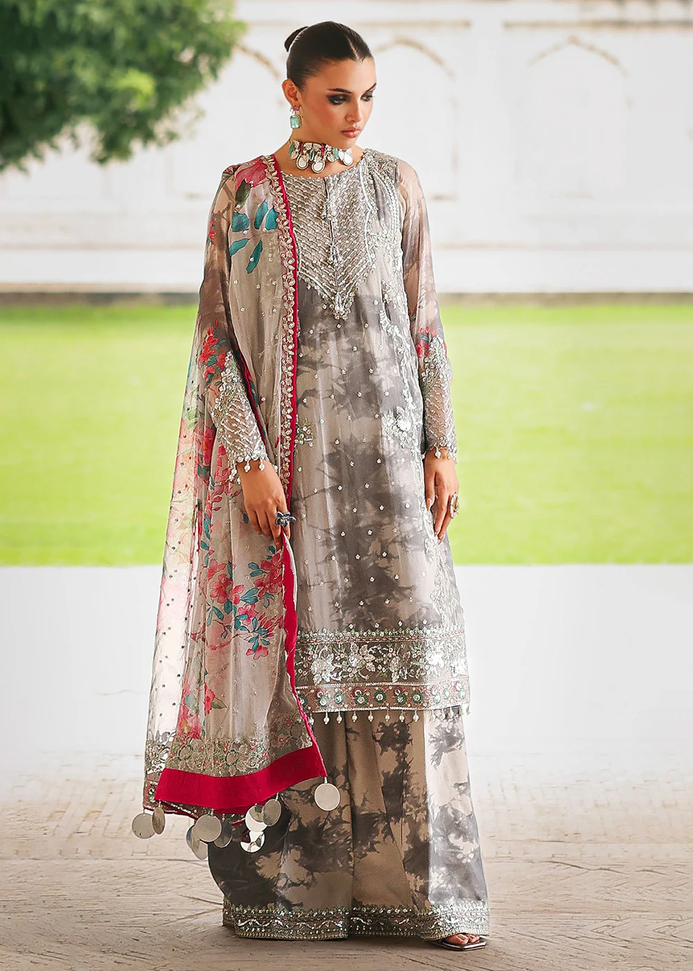 Vasal Luxury Chiffon Collection '25 by Charizma | VSL5-27 - Image 3
