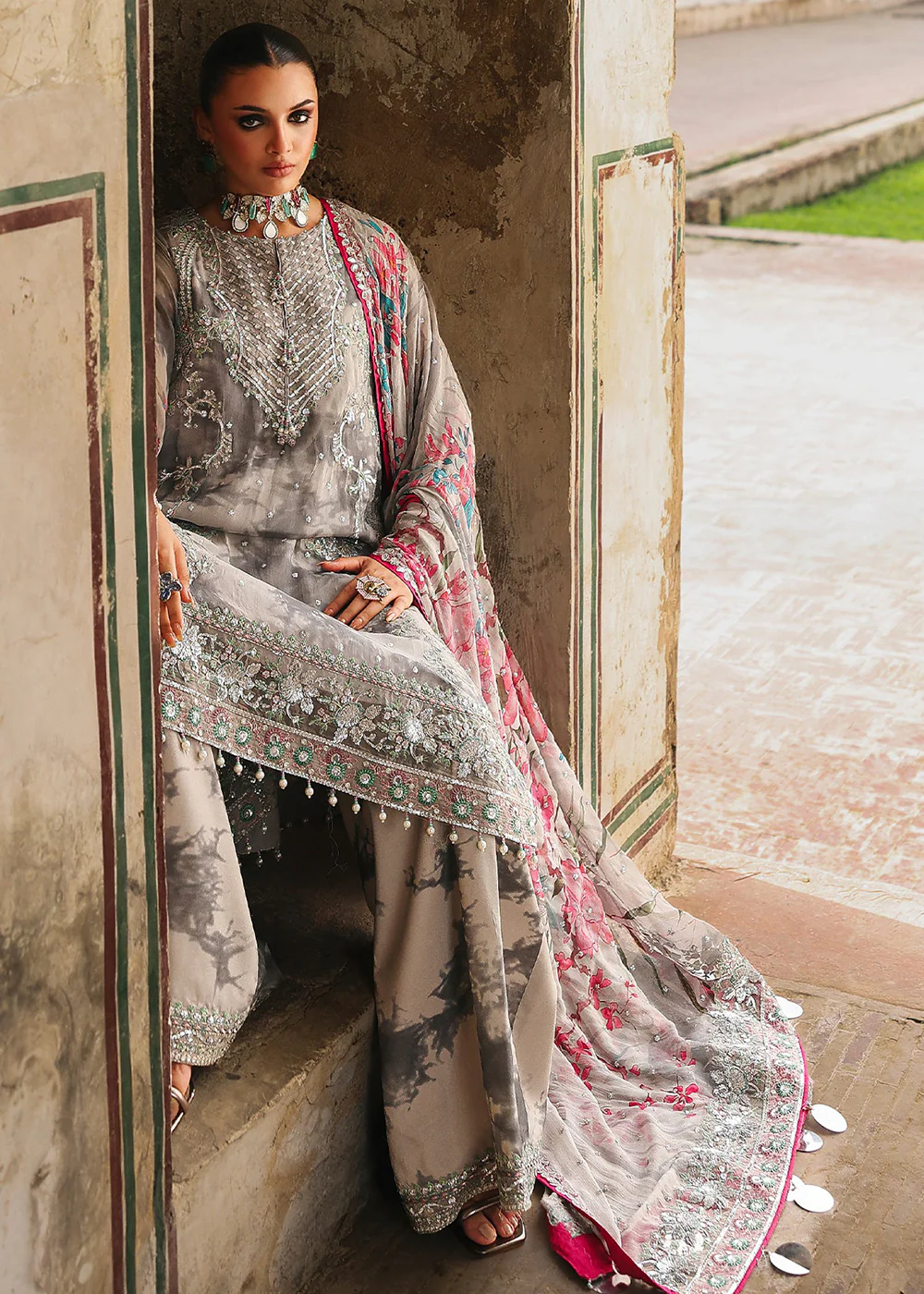 Vasal Luxury Chiffon Collection '25 by Charizma | VSL5-27 - Image 5