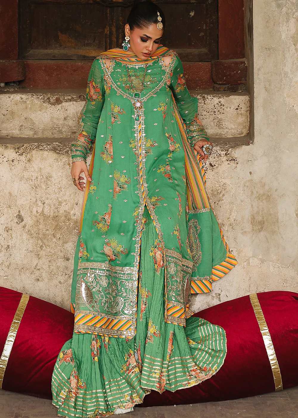 Vasal Luxury Chiffon Collection '25 by Charizma | VSL5-28 - Image 5