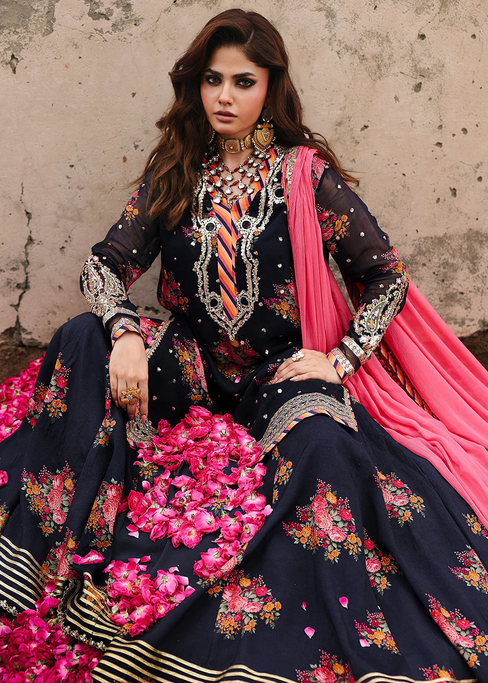 Vasal Luxury Chiffon Collection '25 by Charizma | VSL5-29 - Image 4
