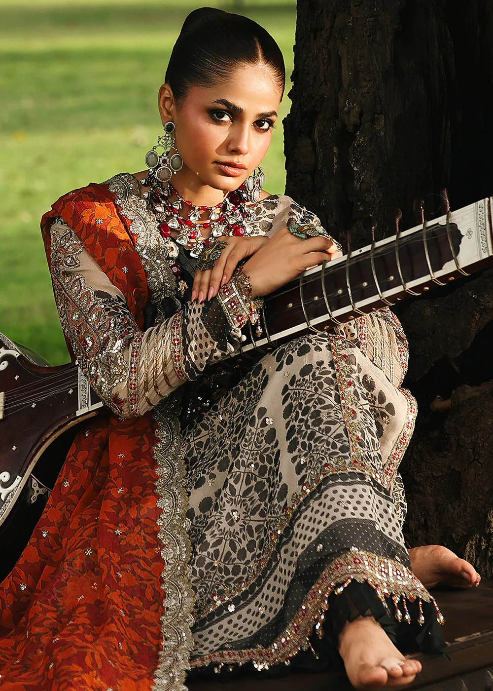Vasal Luxury Chiffon Collection '25 by Charizma | VSL5-30 - Image 6