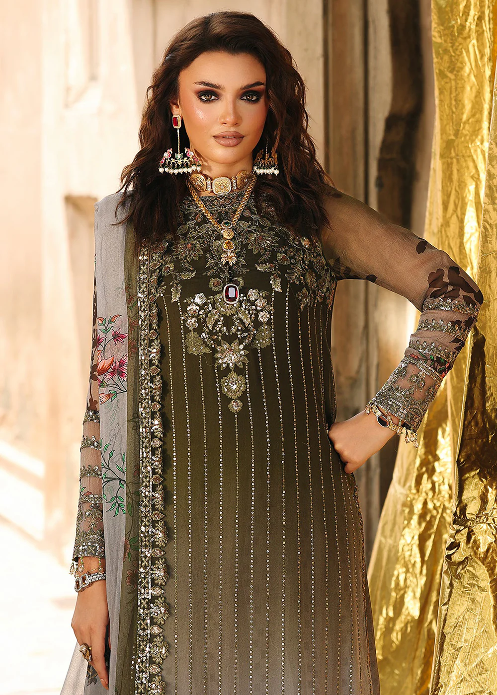 Vasal Luxury Chiffon Collection '25 by Charizma | VSL5-31 - Image 4
