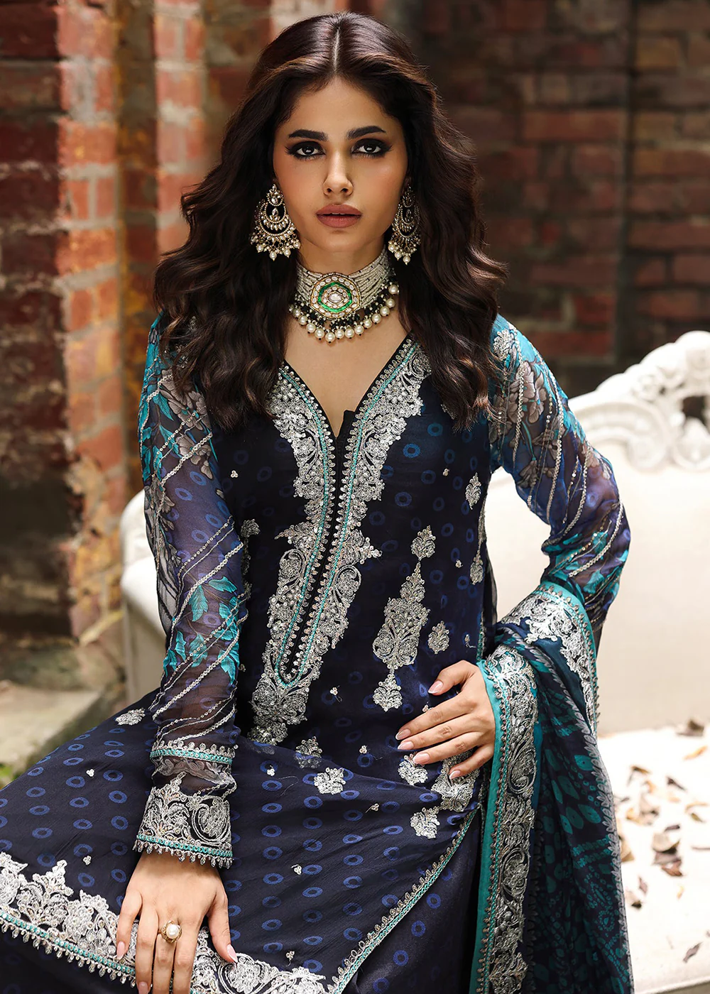 Vasal Luxury Chiffon Collection '25 by Charizma | VSL5-32 - Image 3