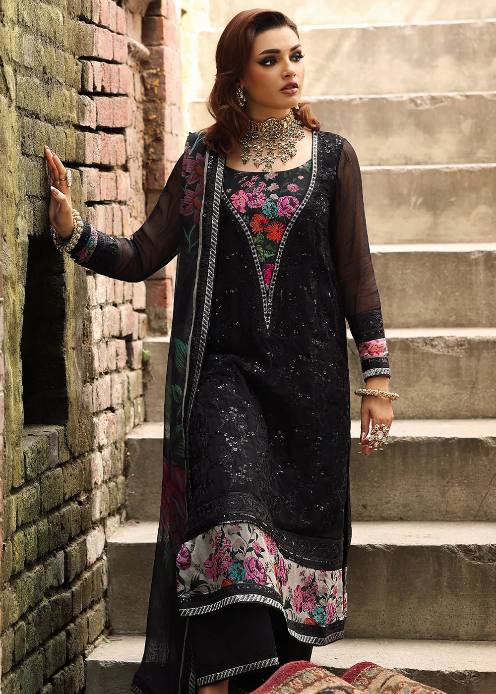 Vasal Luxury Chiffon Collection '25 by Charizma | VSL5-33 - Image 2