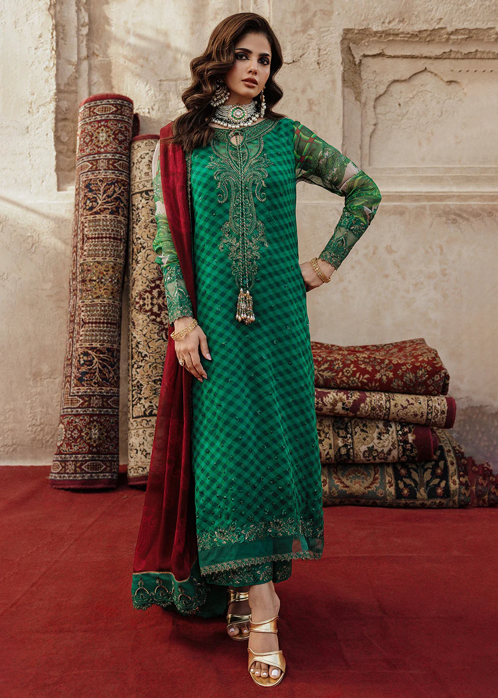 Vasal Luxury Chiffon Collection '25 by Charizma | VSL5-35