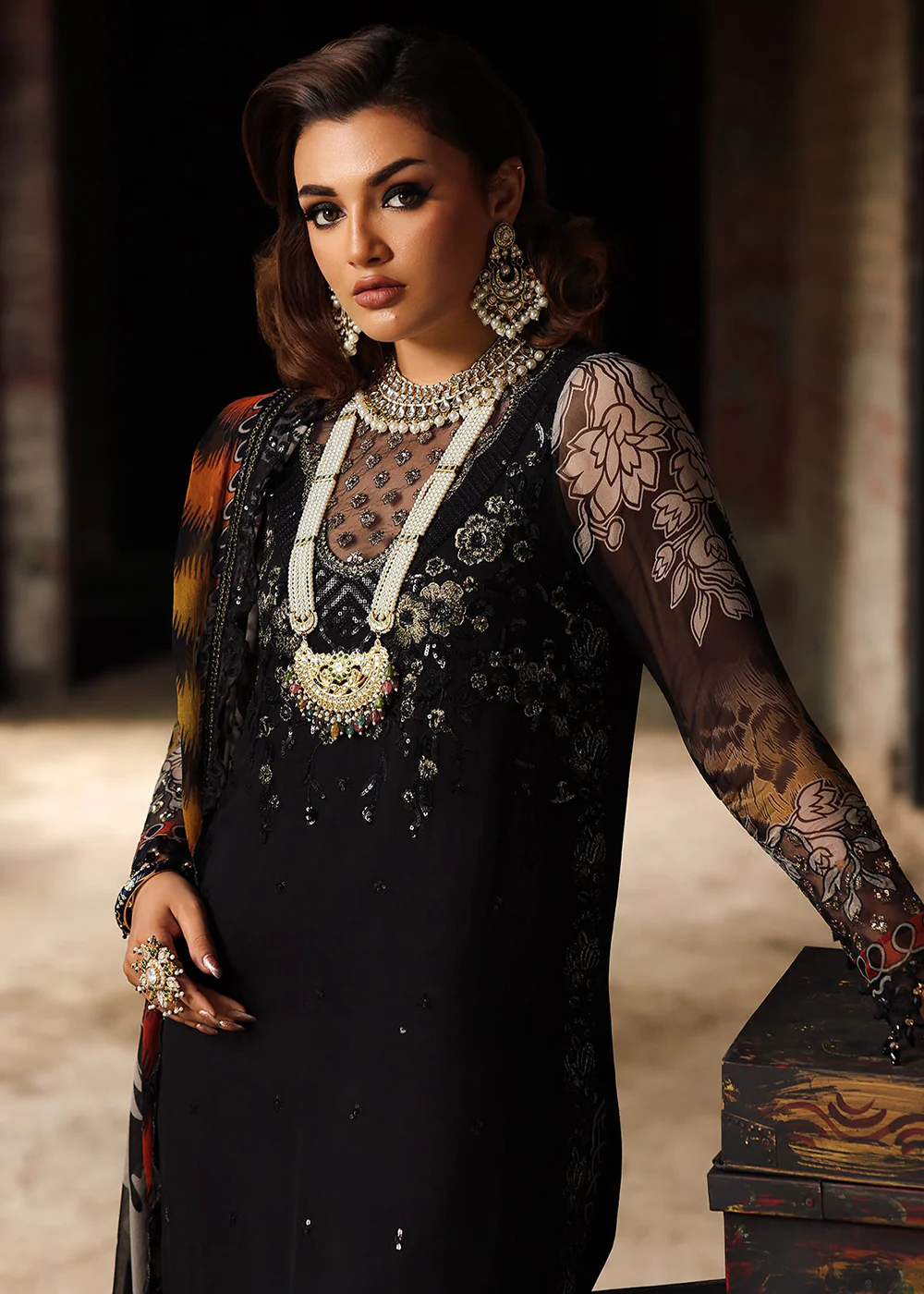 Vasal Luxury Chiffon Collection '25 by Charizma | VSL5-36 - Image 2