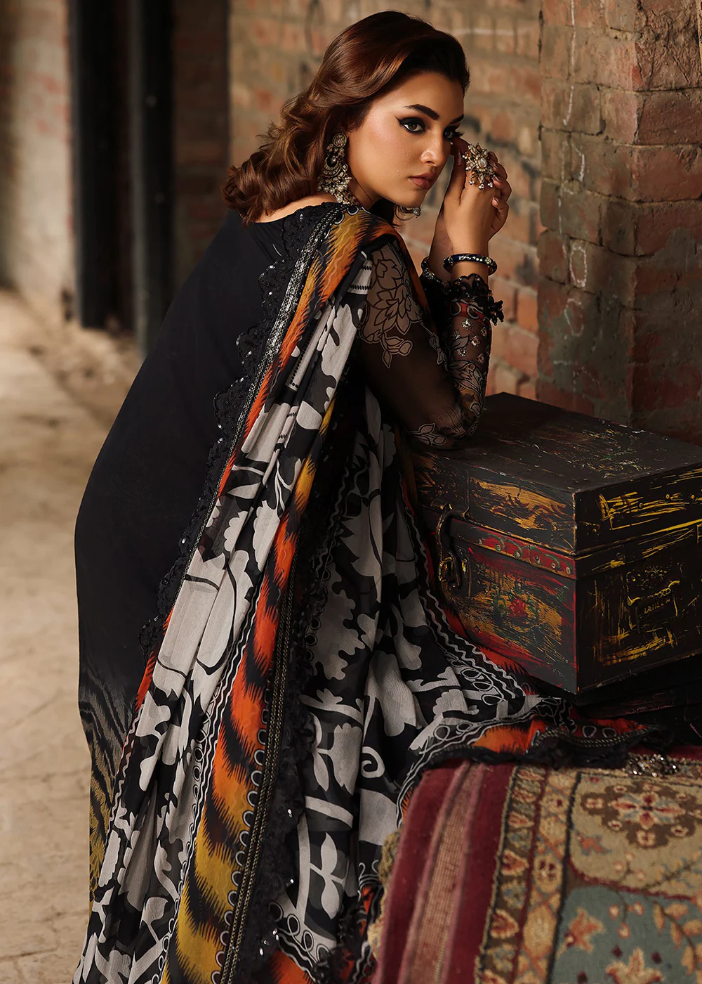 Vasal Luxury Chiffon Collection '25 by Charizma | VSL5-36 - Image 3
