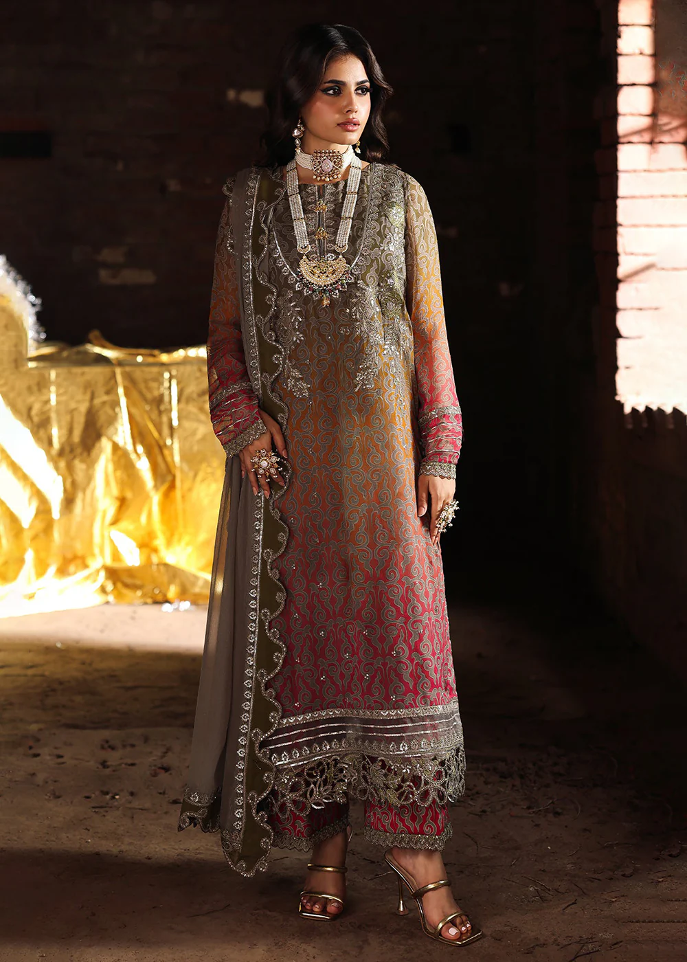 Vasal Luxury Chiffon Collection '25 by Charizma | VSL5-37