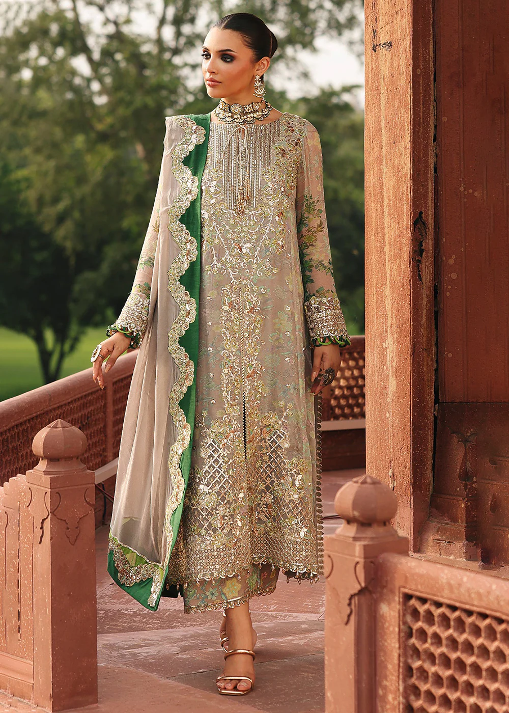 Vasal Luxury Chiffon Collection '25 by Charizma | VSL5-38