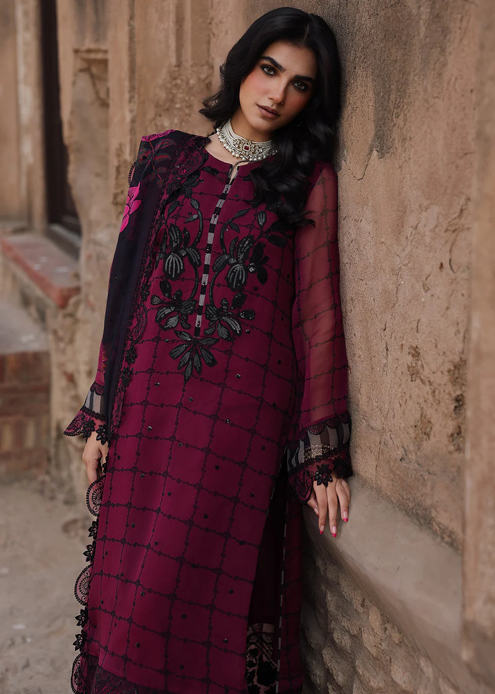 Vasal Luxury Chiffon Collection '25 by Charizma | VSL5-39 - Image 2