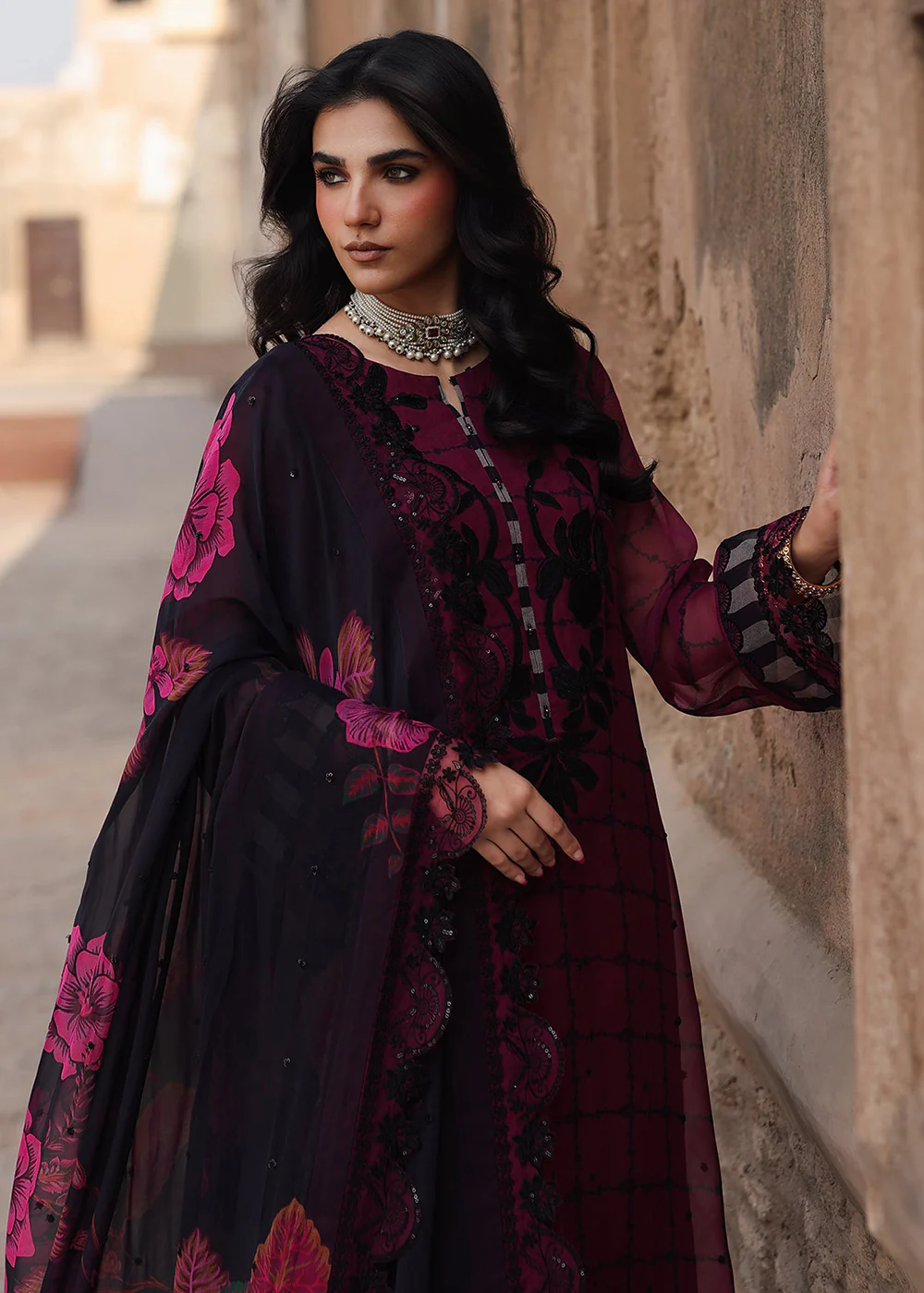 Vasal Luxury Chiffon Collection '25 by Charizma | VSL5-39 - Image 3