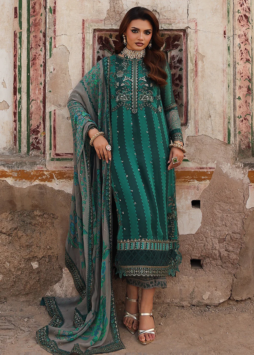 Vasal Luxury Chiffon Collection '25 by Charizma | VSL5-40