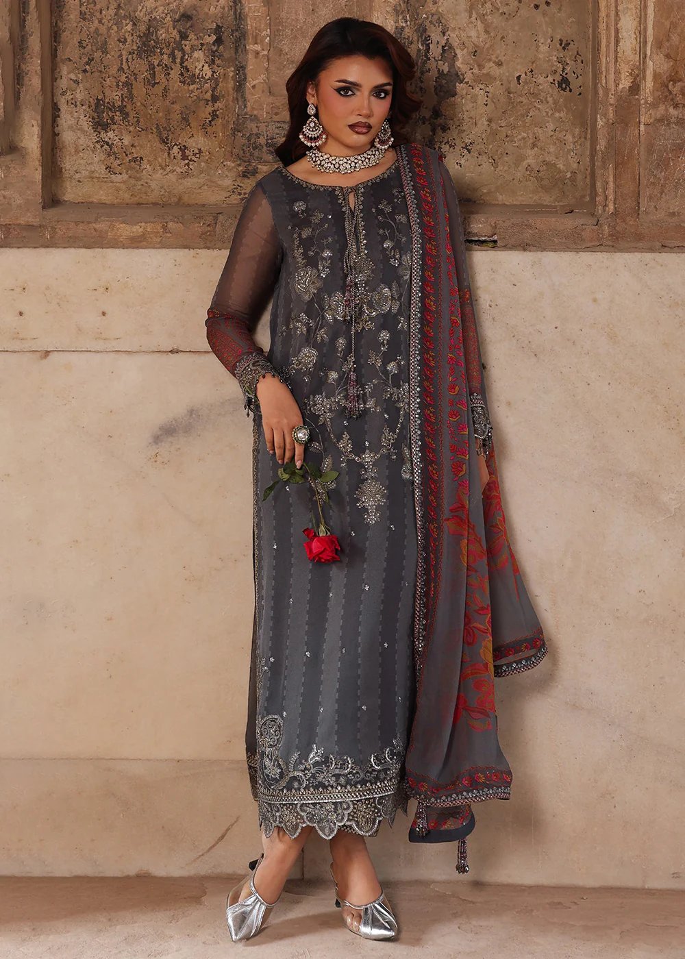 Vasal Luxury Chiffon Collection '25 by Charizma | VSL5-41