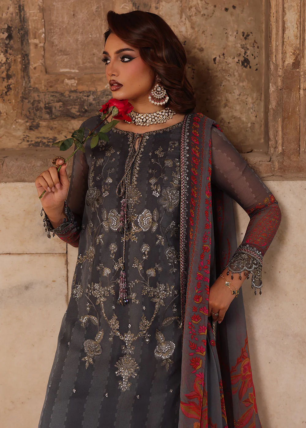 Vasal Luxury Chiffon Collection '25 by Charizma | VSL5-41 - Image 2