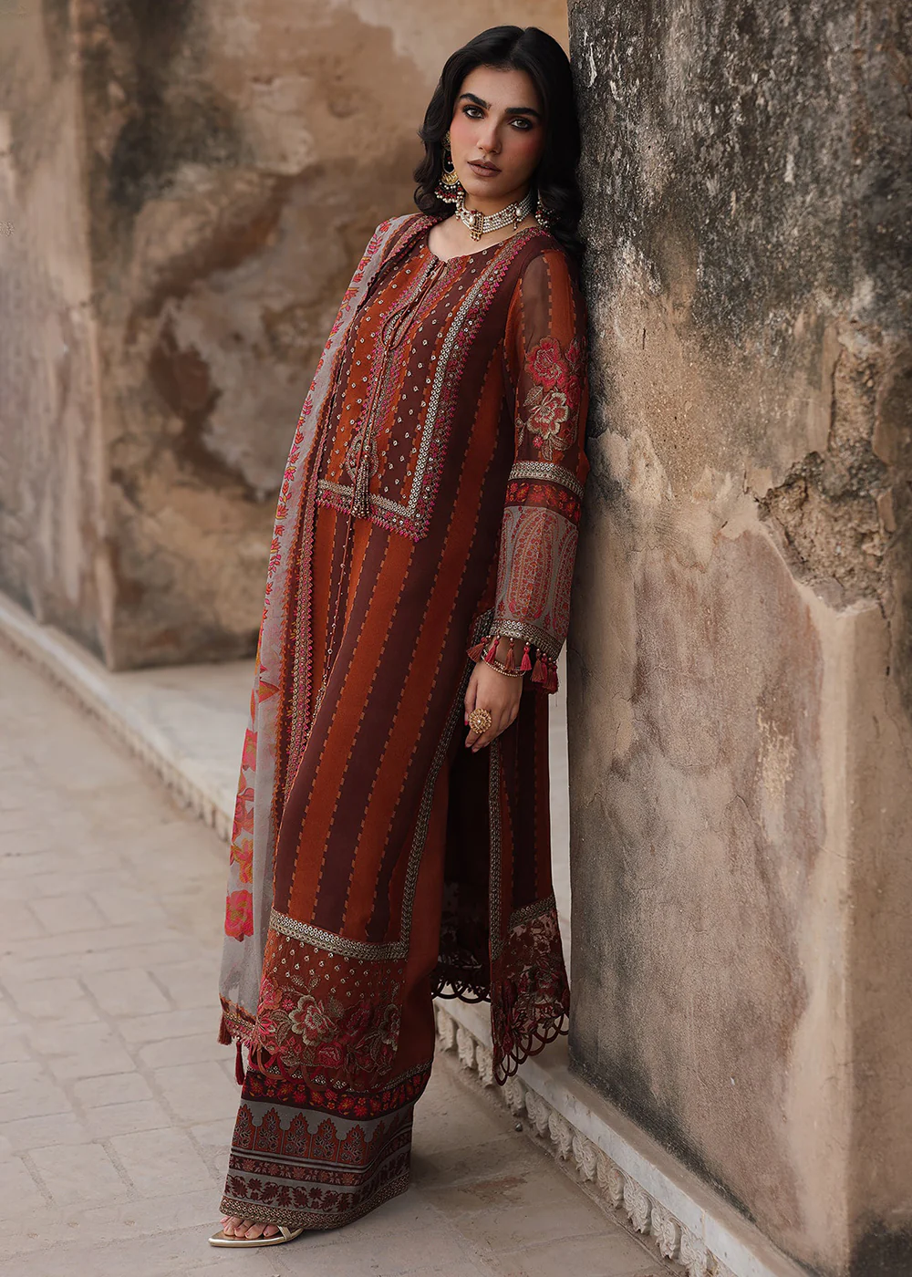 Vasal Luxury Chiffon Collection '25 by Charizma | VSL5-42 - Image 3