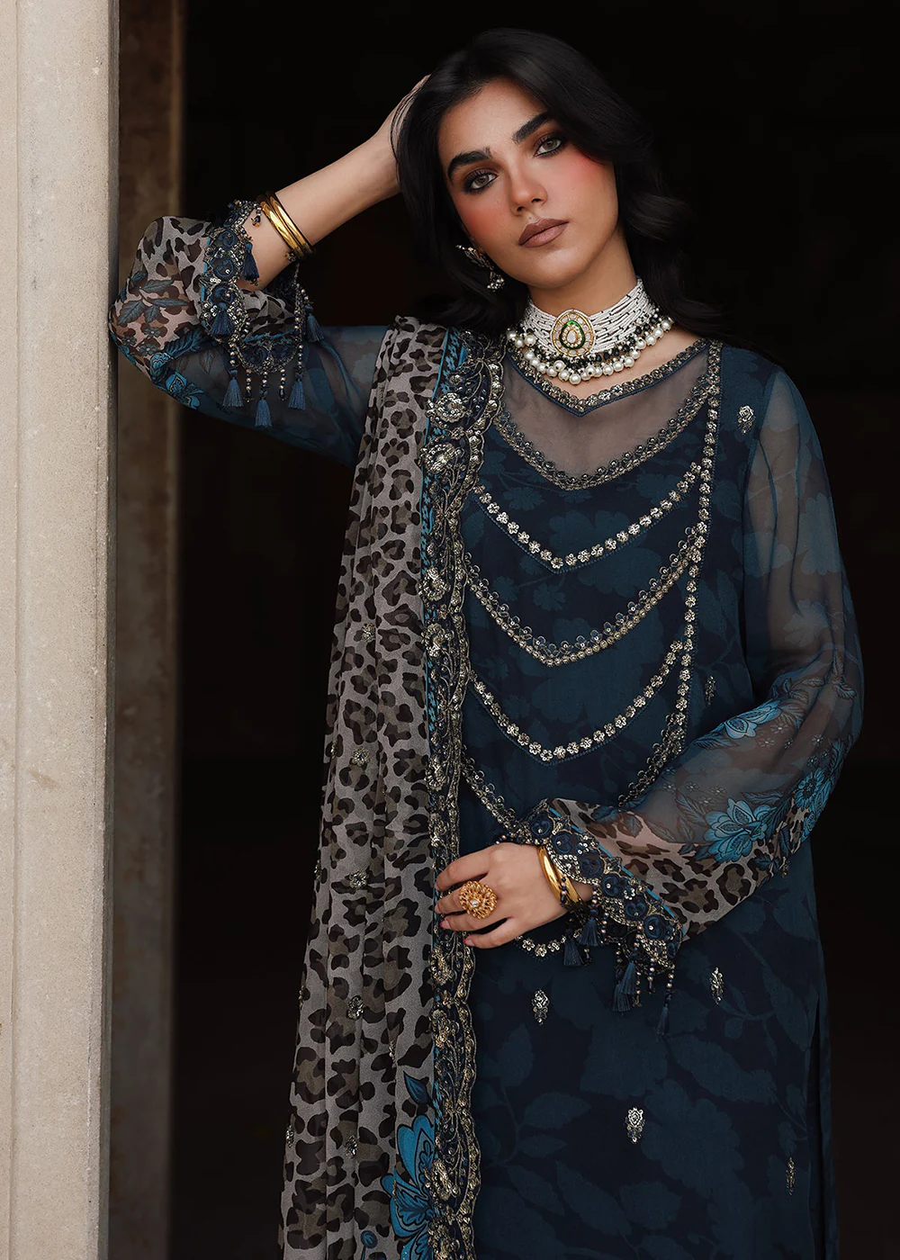 Vasal Luxury Chiffon Collection '25 by Charizma | VSL5-43 - Image 2