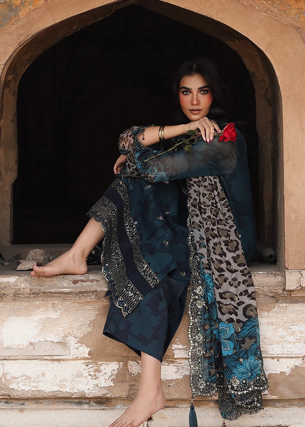 Vasal Luxury Chiffon Collection '25 by Charizma | VSL5-43 - Image 5