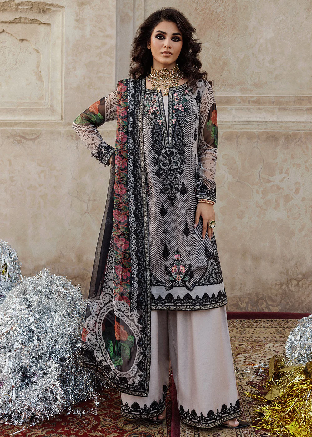 Vasal Luxury Chiffon Collection '25 by Charizma | VSL5-44