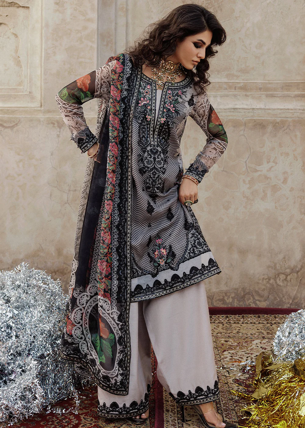 Vasal Luxury Chiffon Collection '25 by Charizma | VSL5-44 - Image 4