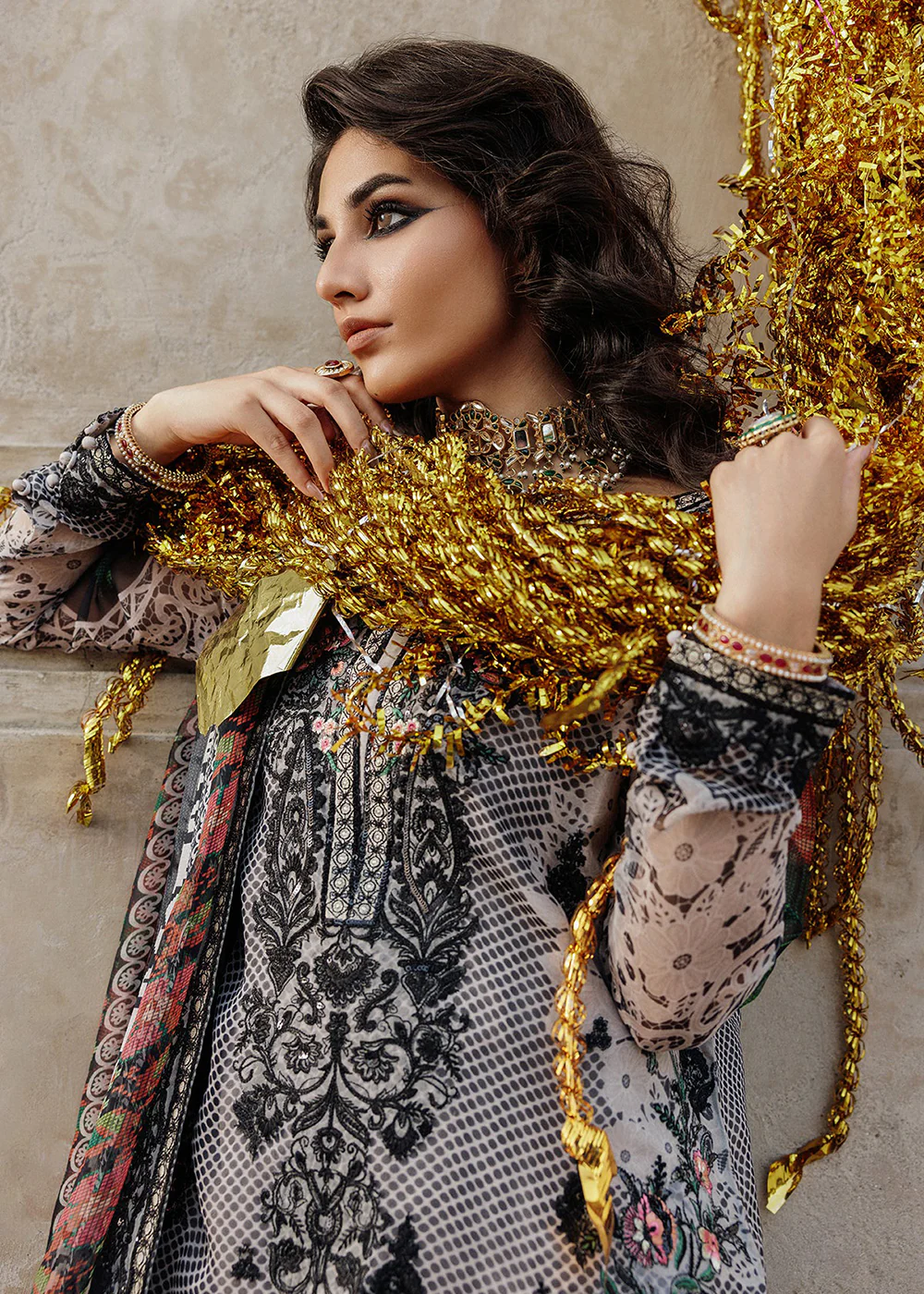 Vasal Luxury Chiffon Collection '25 by Charizma | VSL5-44 - Image 6