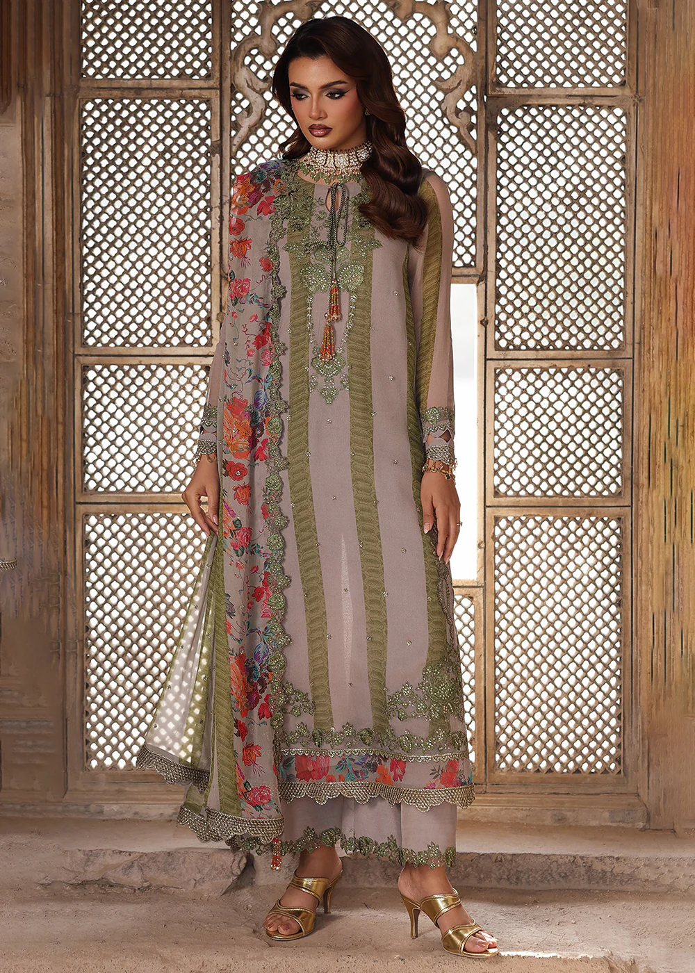 Vasal Luxury Chiffon Collection '25 by Charizma | VSL5-46