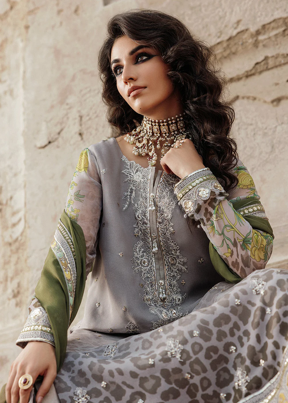 Vasal Luxury Chiffon Collection '26 by Charizma | VSL6-12 - Image 2
