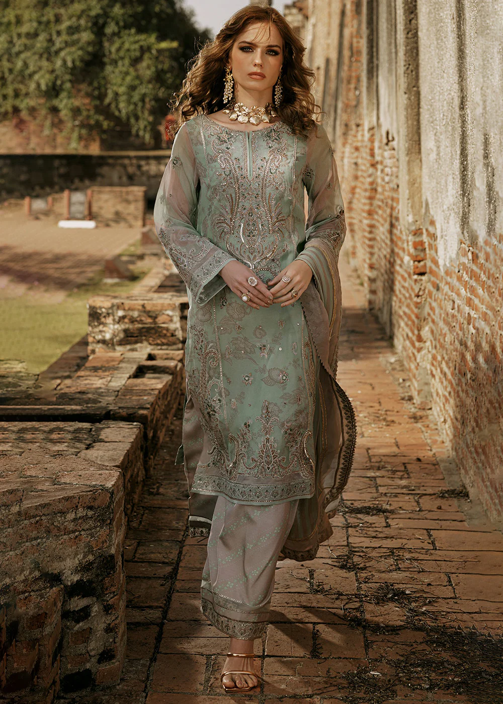 Vasal Luxury Chiffon Limited Edition '25 By Charizma | VSL25-03
