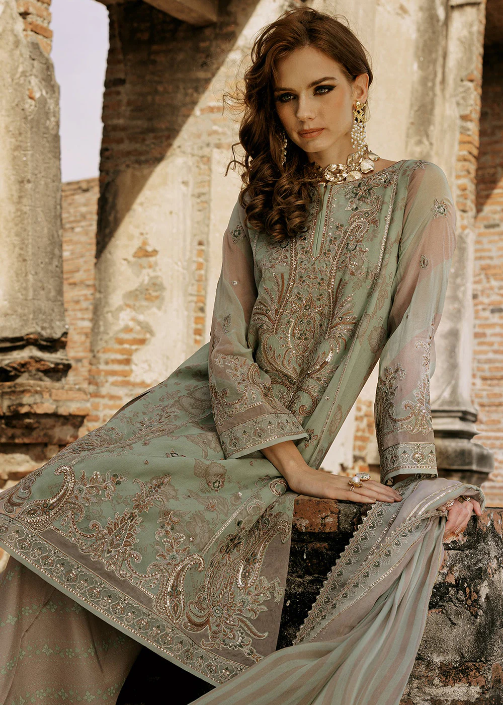Vasal Luxury Chiffon Limited Edition '25 By Charizma | VSL25-03 - Image 4