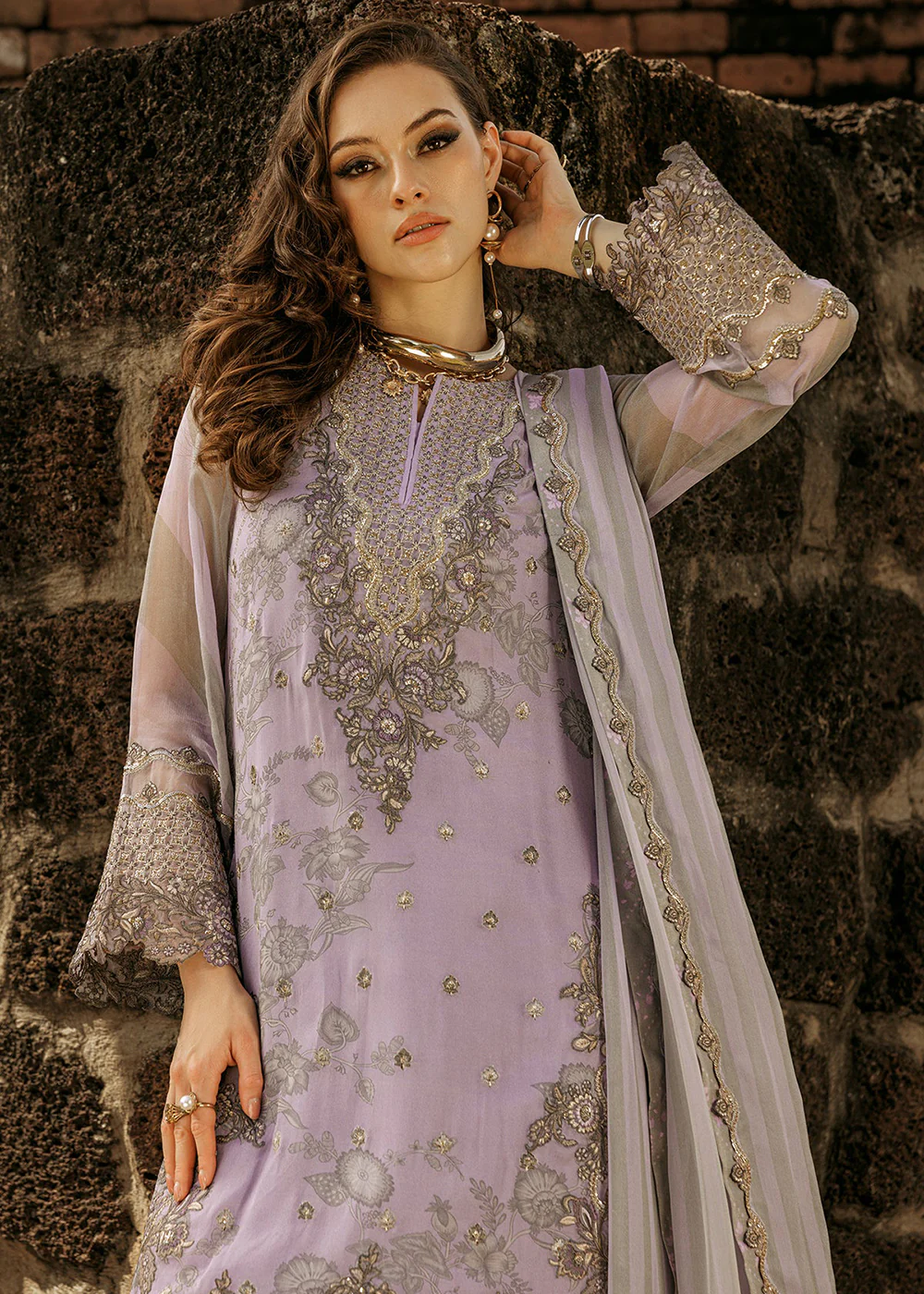 Vasal Luxury Chiffon Limited Edition '25 By Charizma | VSL25-04 - Image 2