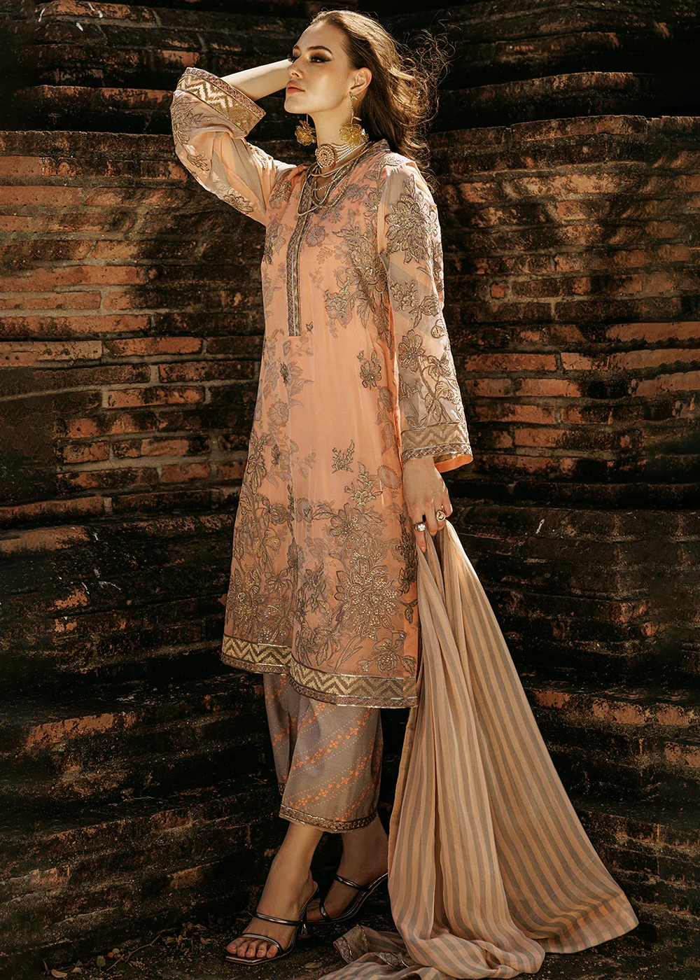 Vasal Luxury Chiffon Limited Edition '25 By Charizma | VSL25-05 - Image 5