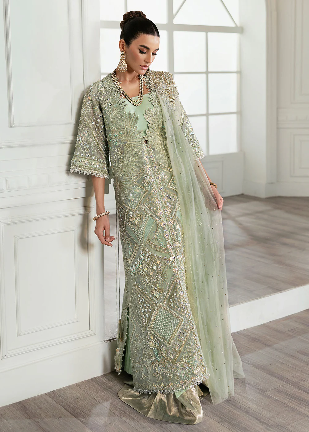 Wedding Collection '24 by Crimson X Saira Shakira | Art Deco Glitz - Image 4