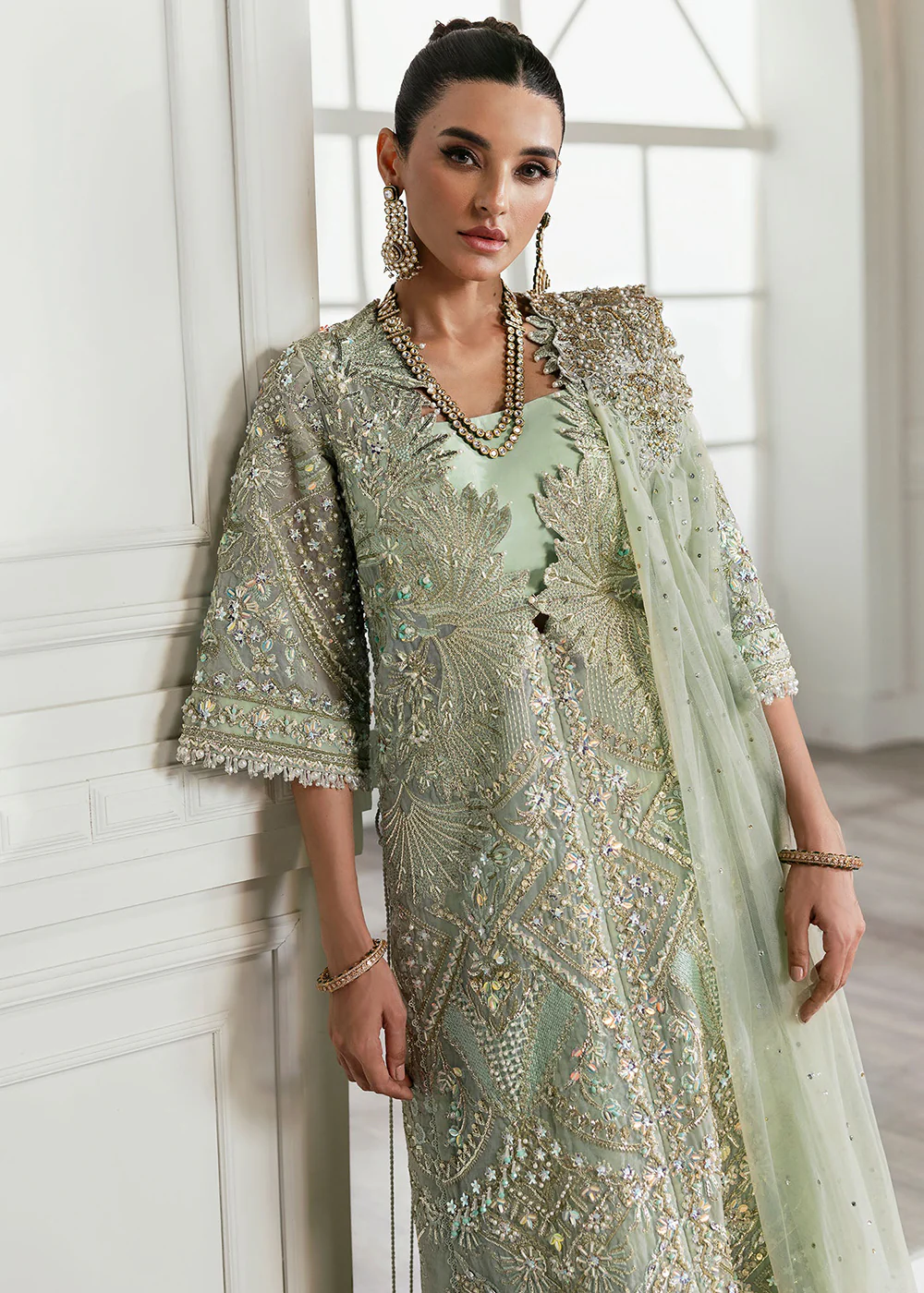 Wedding Collection '24 by Crimson X Saira Shakira | Art Deco Glitz - Image 5