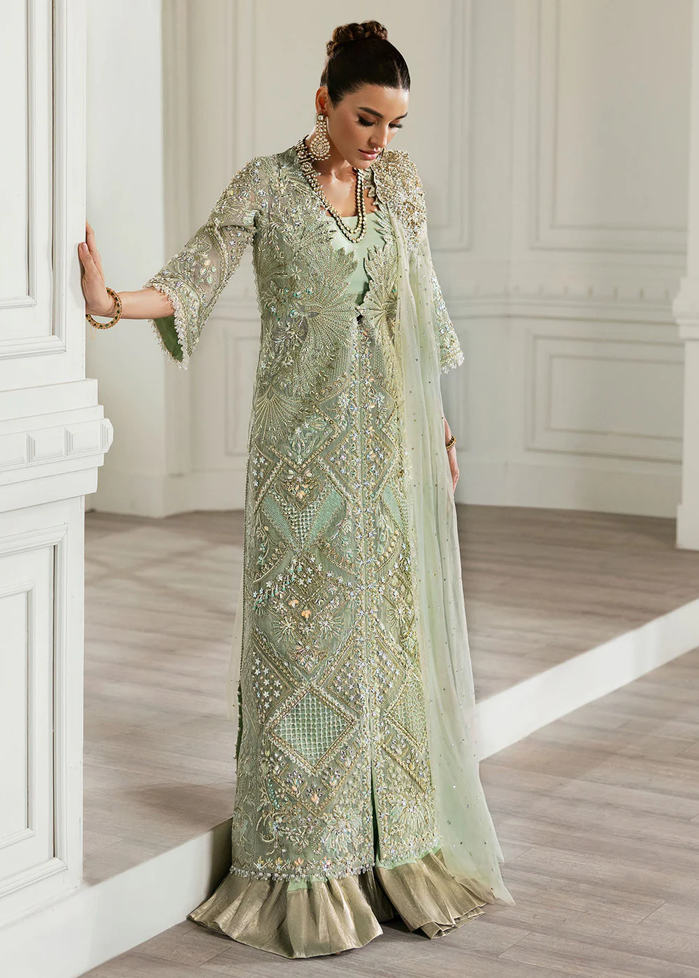 Wedding Collection '24 by Crimson X Saira Shakira | Art Deco Glitz - Image 7