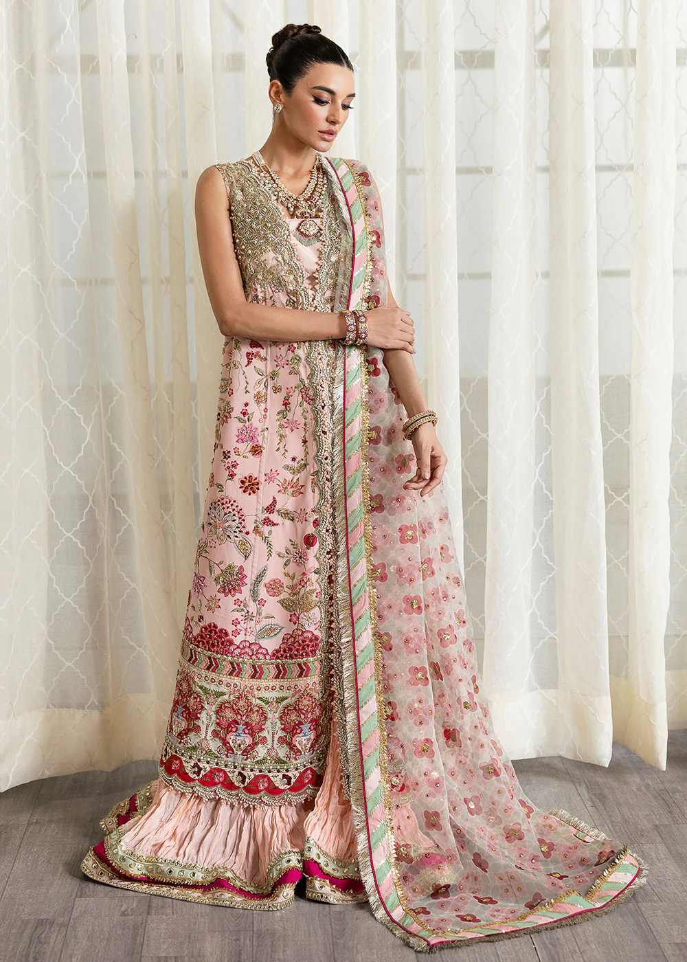 Wedding Collection '24 by Crimson X Saira Shakira | Crystal Chinoiserie - Image 3