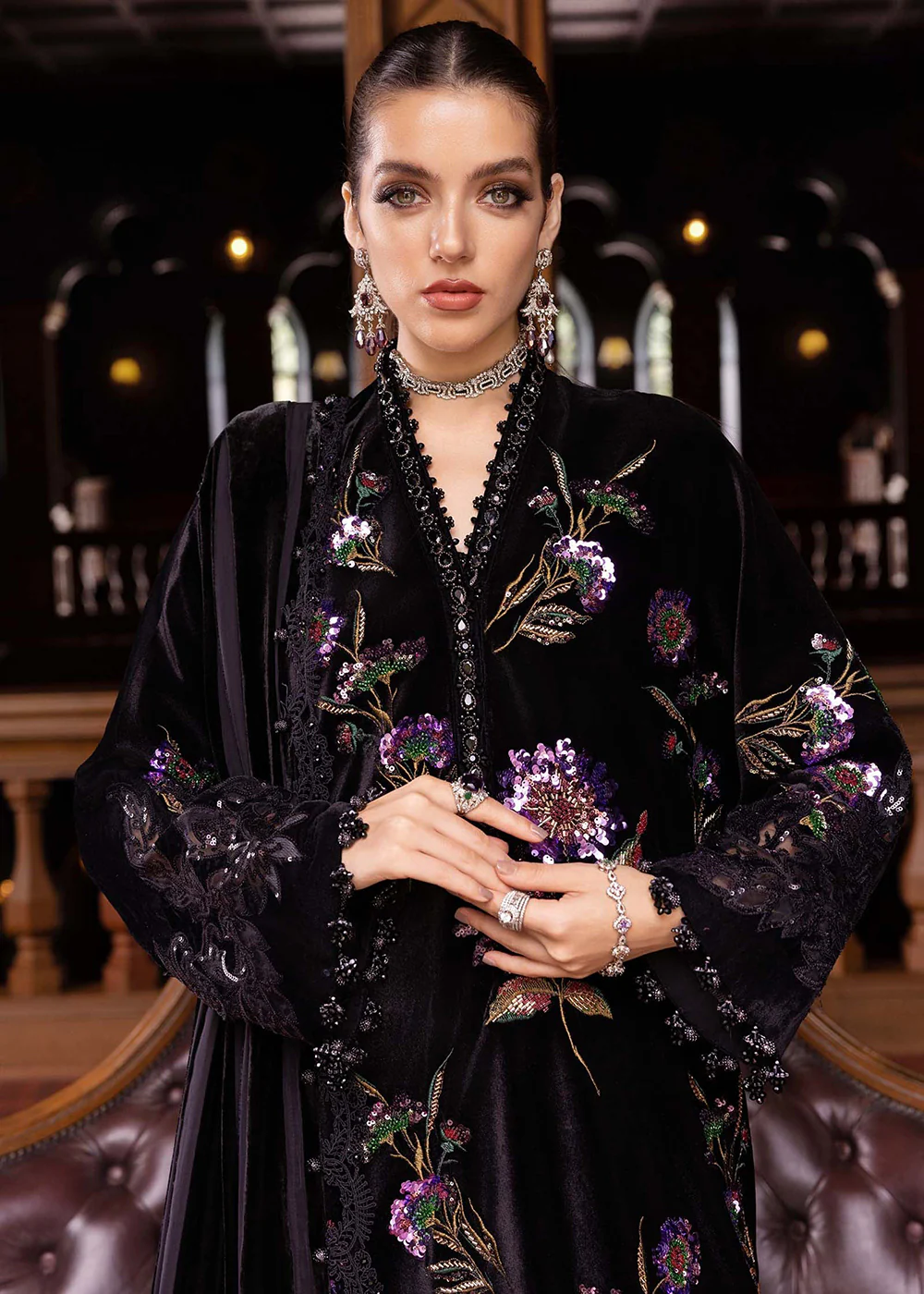 Winter Luxe '25 by Maria B | WL-1306 - Image 2