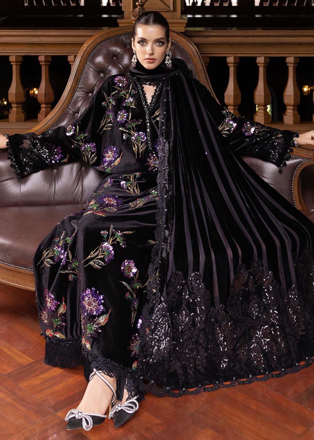Winter Luxe '25 by Maria B | WL-1306 - Image 4