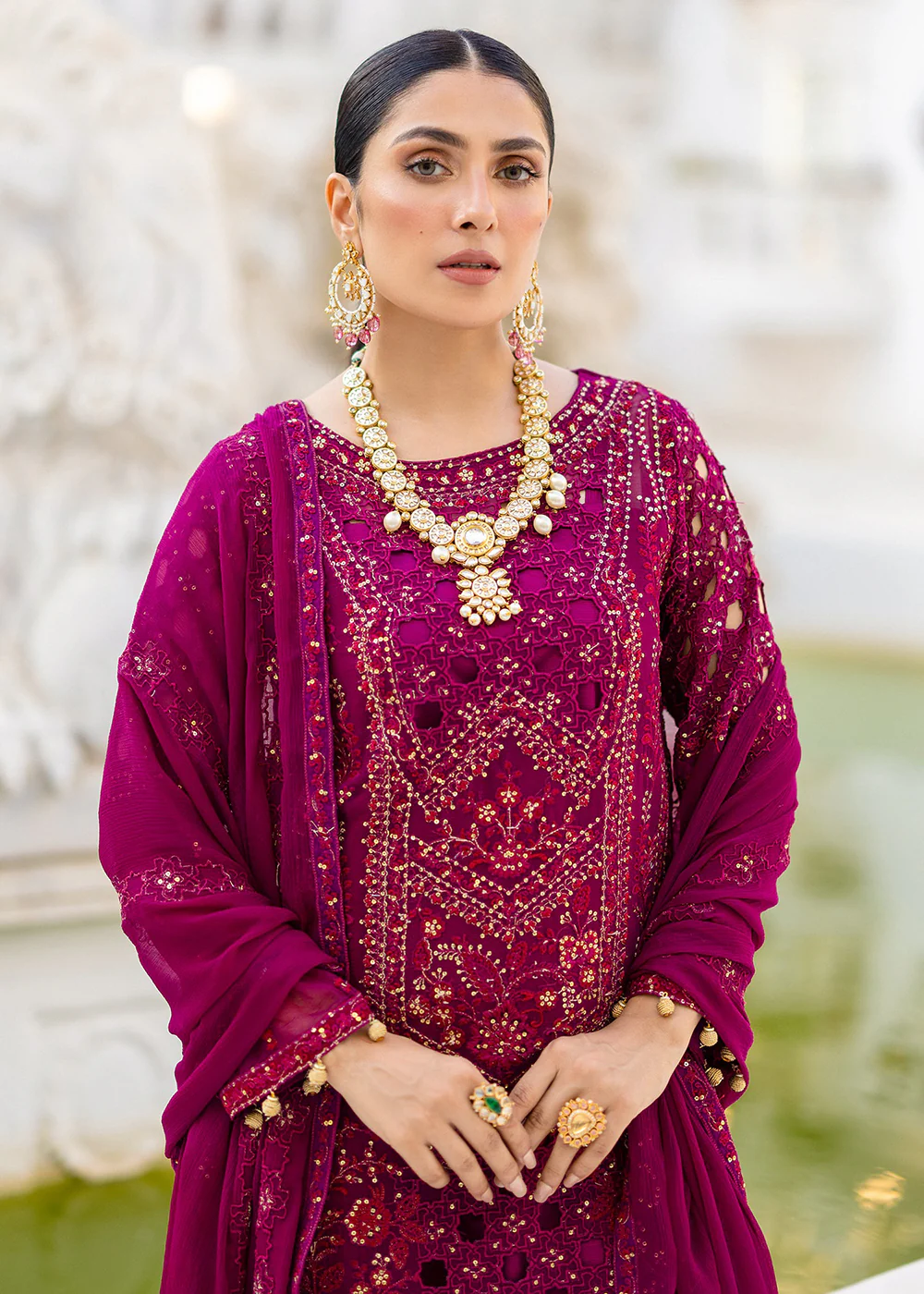 Zimal Luxury Formals 23 by Emaan Adeel | Mushq - ZM 01 - Image 7