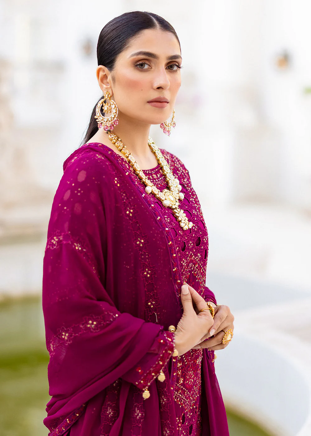 Zimal Luxury Formals 23 by Emaan Adeel | Mushq - ZM 01 - Image 9