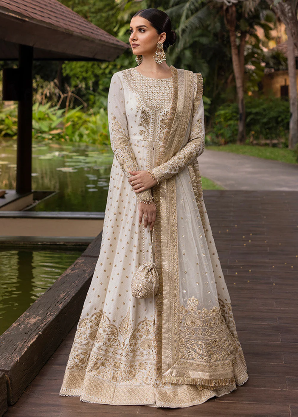 Zinnia Unstitched Luxury Lawn '25 by Faiza Saqlain | Lily